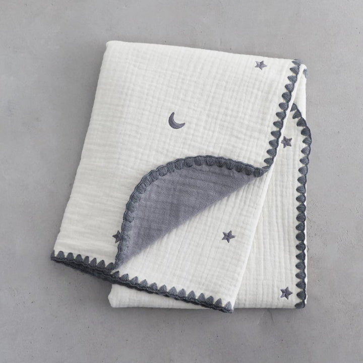 【名入れ刺繍商品】ベビーブランケット 6重ガーゼ