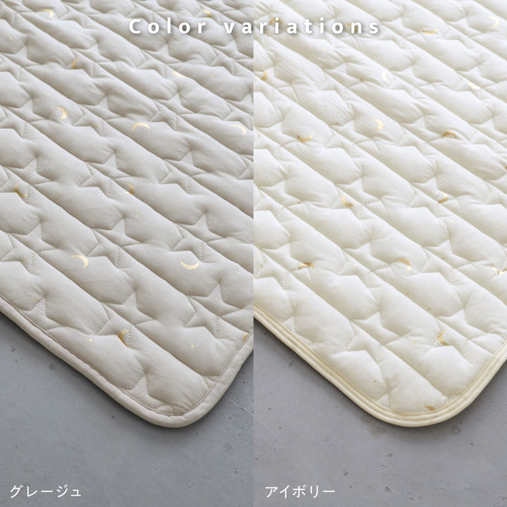 寝返りごろ寝マット用敷きパッド 120×120cm 天竺