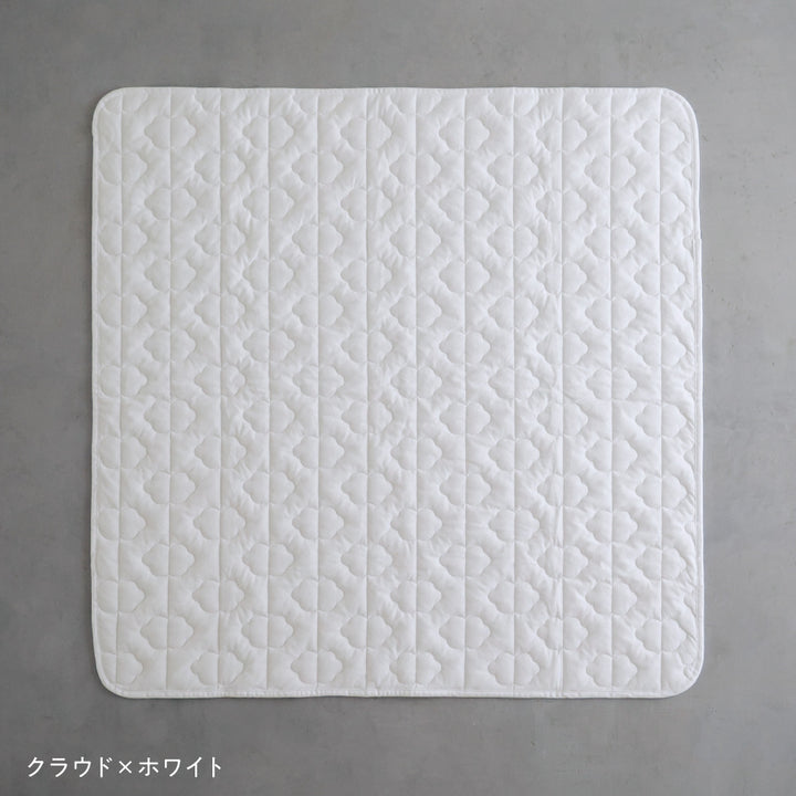 【防水】寝返りごろ寝マット用敷きパッド 120×120cm パイル