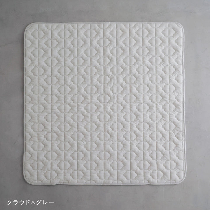【防水】寝返りごろ寝マット用敷きパッド 120×120cm パイル