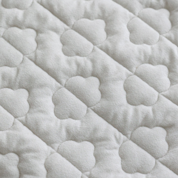 【防水】寝返りごろ寝マット用敷きパッド 120×120cm パイル