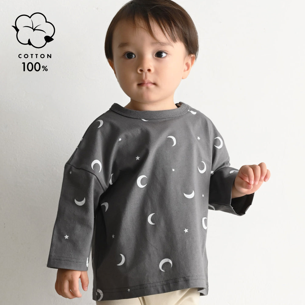 夏物　Tanppoppo オシャレかわいいデザイン　プルオーバー　ゆったりサイズ 春夏】オーバーサイズ 長袖 Tシャツ – PUPPAPUPO オフィシャルストア