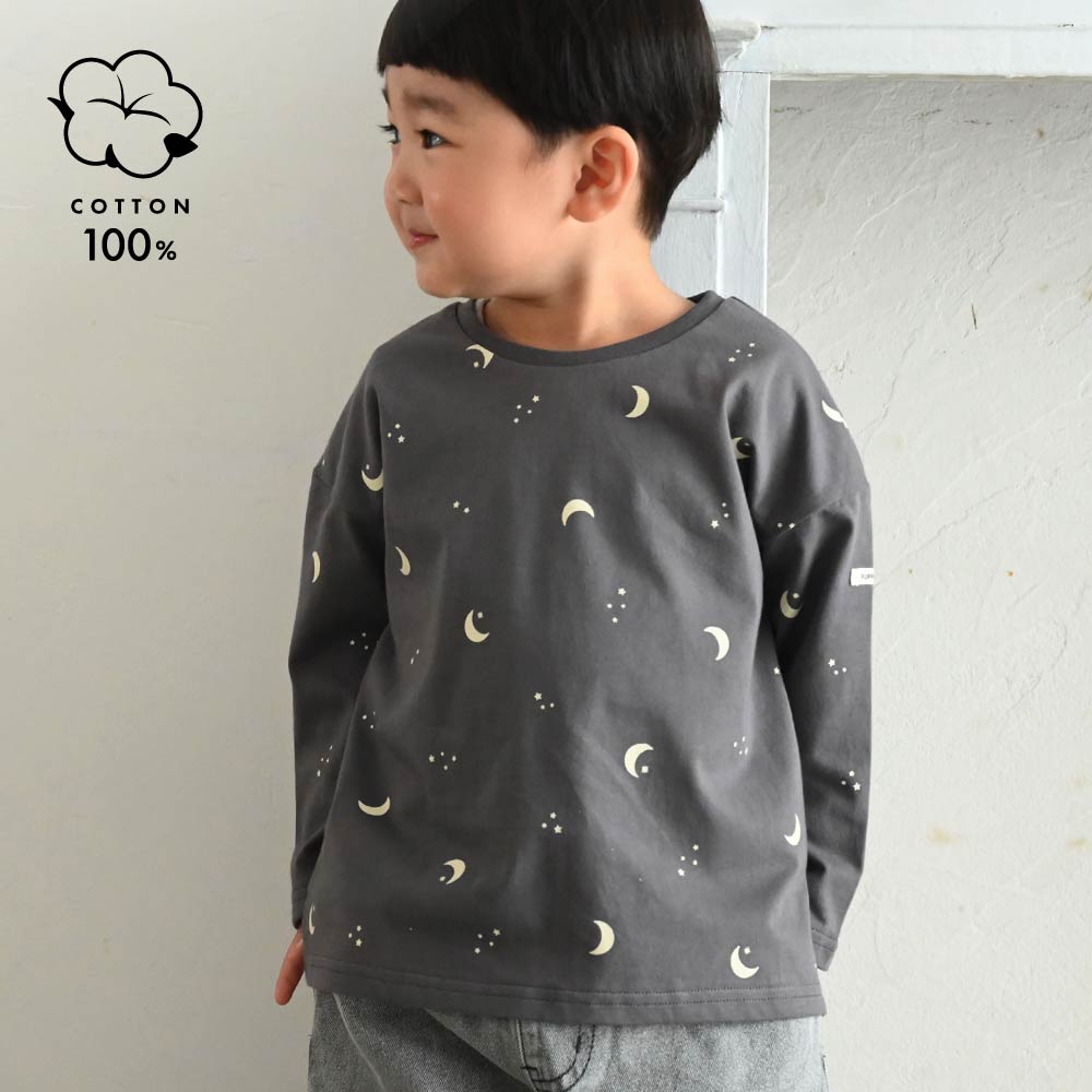 まま　　FÖTUS 半袖Tシャツ ホワイト/ブルー/レッド 乗り物後ろ切替半袖Tシャツ(80cm オフ ホワイト): キッズ