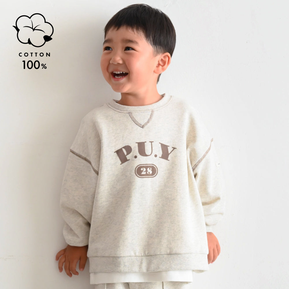 カレッジロゴ スウェット トレーナー – PUPPAPUPO オフィシャルストア