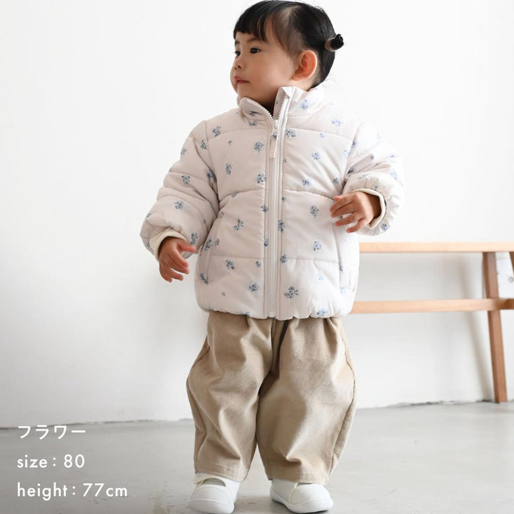 【撥水】 洗える 中わた ジャケット