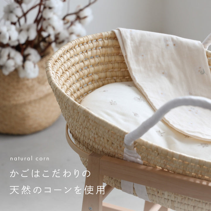 クーファン+日本製 抱っこふとん 2重ガーゼ