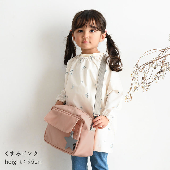 ショルダーバッグ 通園バッグ チャーム付き