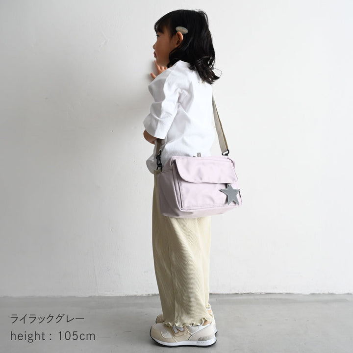 ショルダーバッグ 通園バッグ チャーム付き