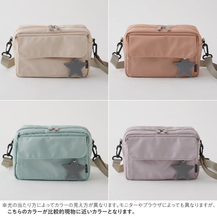 ショルダーバッグ 通園バッグ チャーム付き