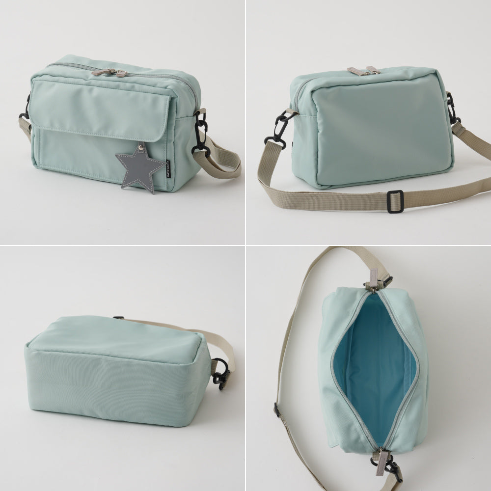 ショルダーバッグ 通園バッグ チャーム付き