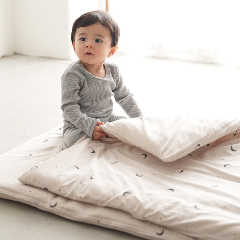 【洗える】 お昼寝ふとん 天竺ニット