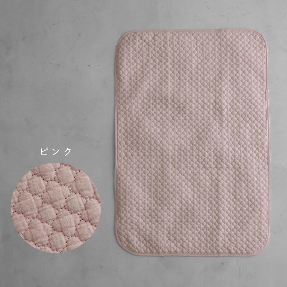 【名入れ刺繍商品】【防水】 汗取り ベビー敷きパッド 【1枚2役】 【イブル モロッカン】