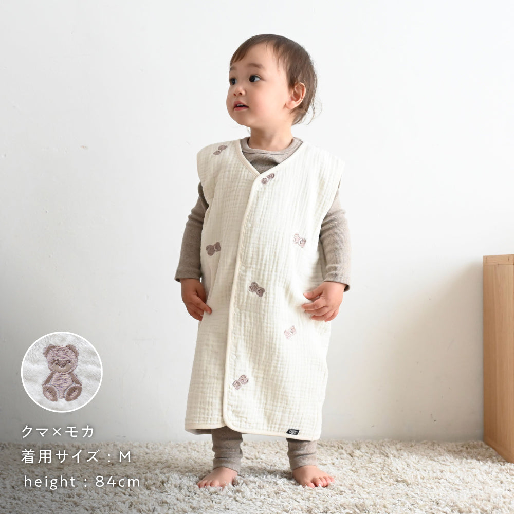 プッパプーポ スリーパー 6重ガーゼ | PUPPAPUPO公式