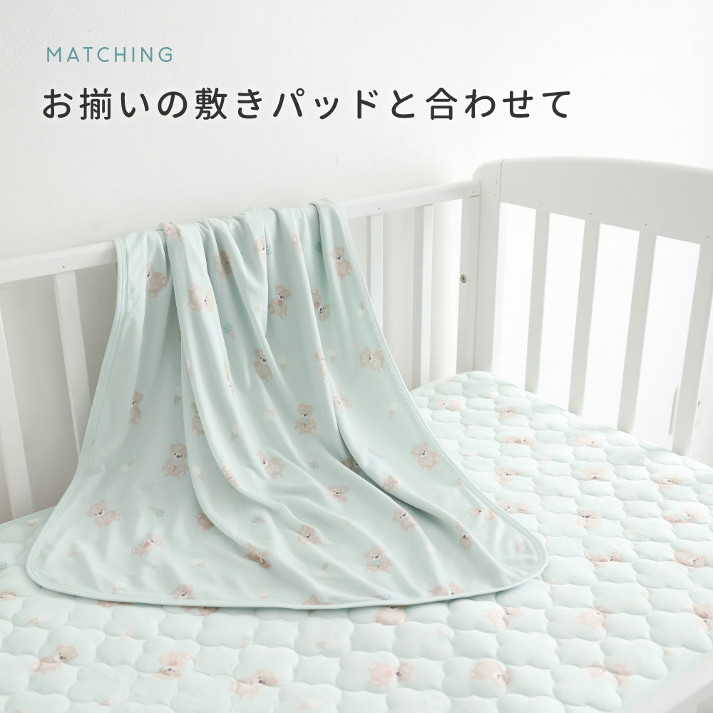 冷感×パイル】 ベビーケット リバーシブル 70×90cm – PUPPAPUPO