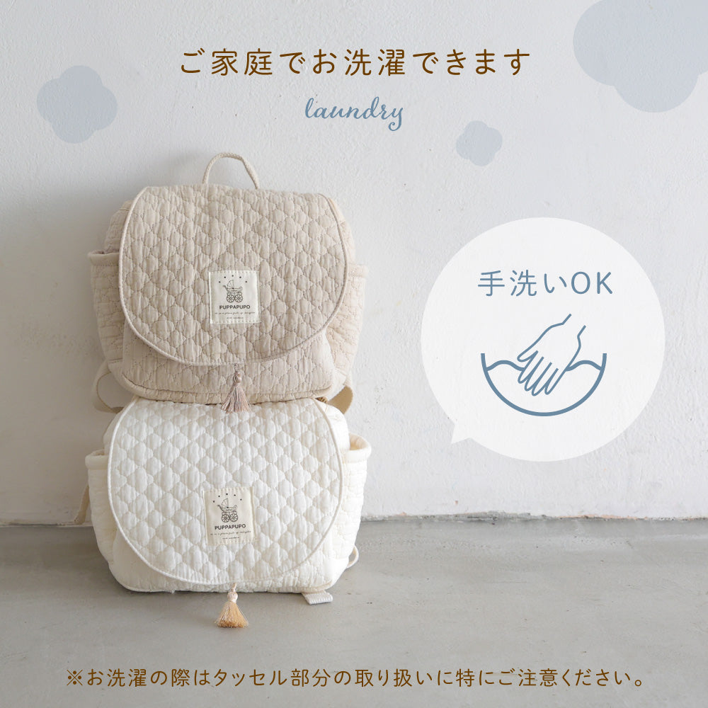ふるさと納税 カバン 長崎県 川棚町  ブラウン×ブロンズ刺繍 ベビーリュック 一升餅用にも coco plus an factory OCR010-5 ブラウン×ブロンズ刺繍 ブラウン×ブロンズ刺繍】ベビーリュック 一升餅用にも【coco