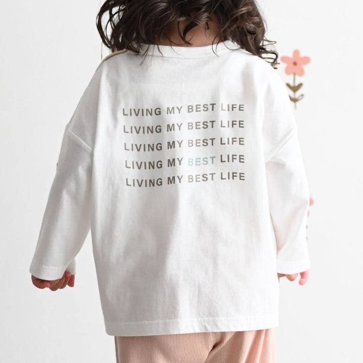 【春夏】オーバーサイズ 長袖 Tシャツ