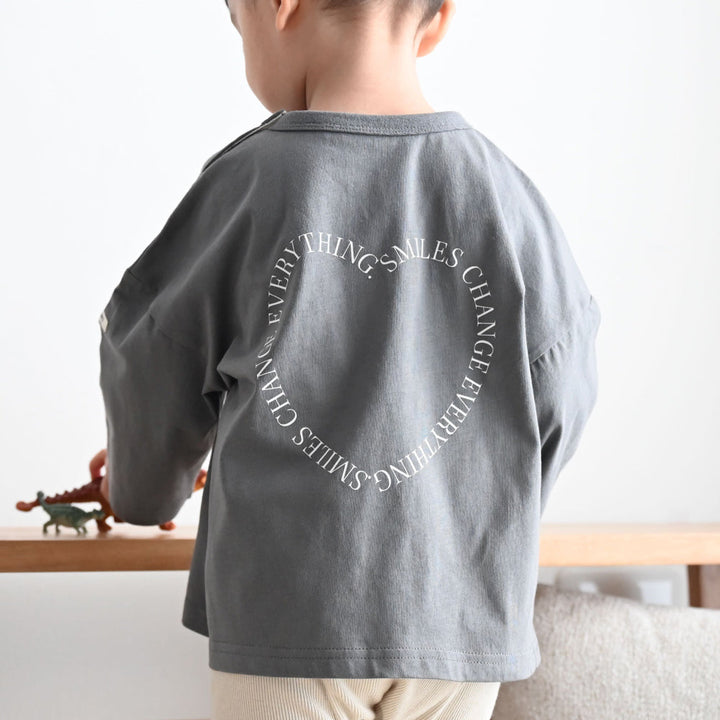 【春夏】オーバーサイズ 長袖 Tシャツ