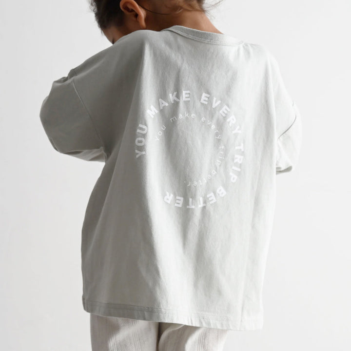 【春夏】オーバーサイズ 長袖 Tシャツ