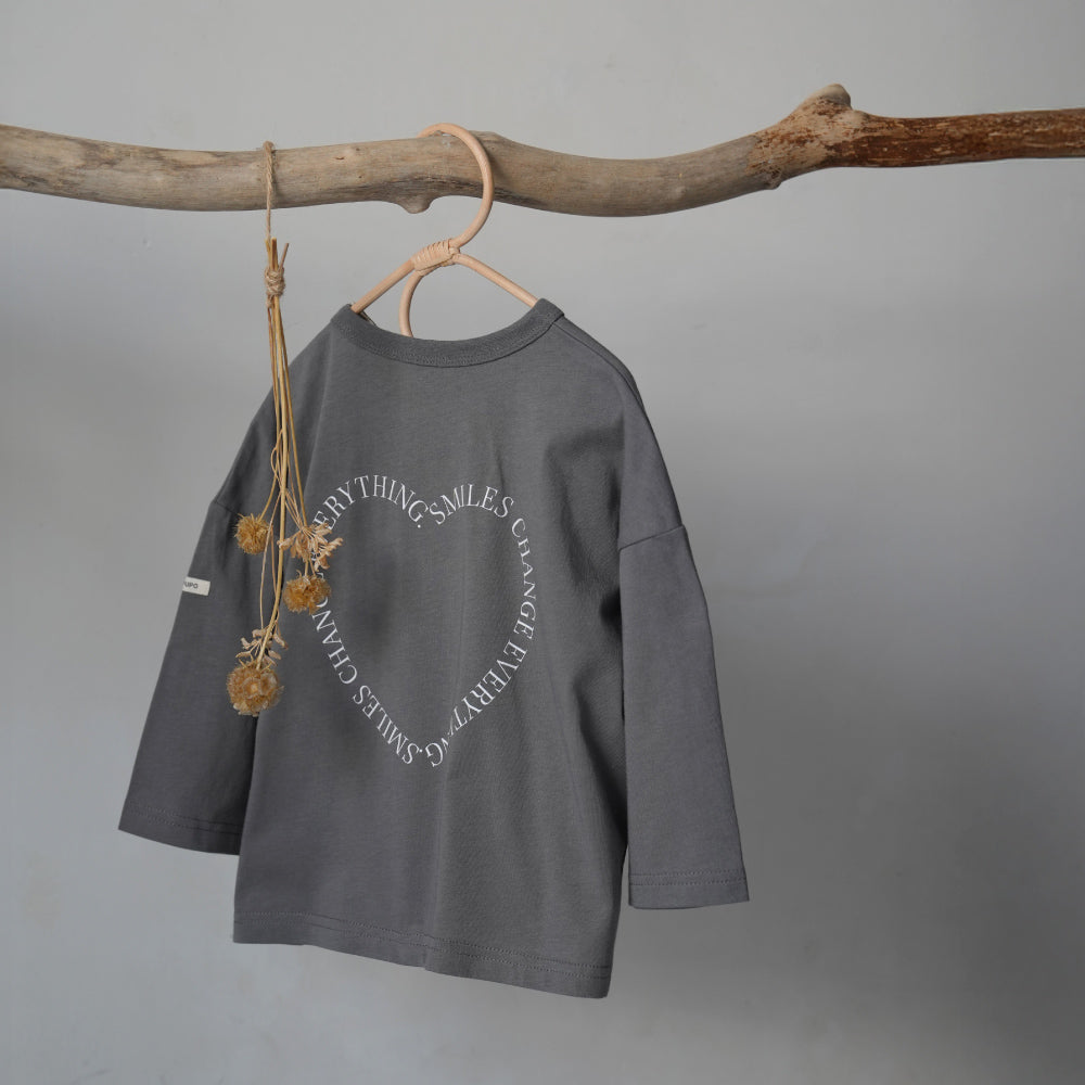 【春夏】オーバーサイズ 長袖 Tシャツ