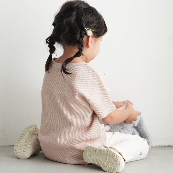 半袖 Tシャツ ワッフル