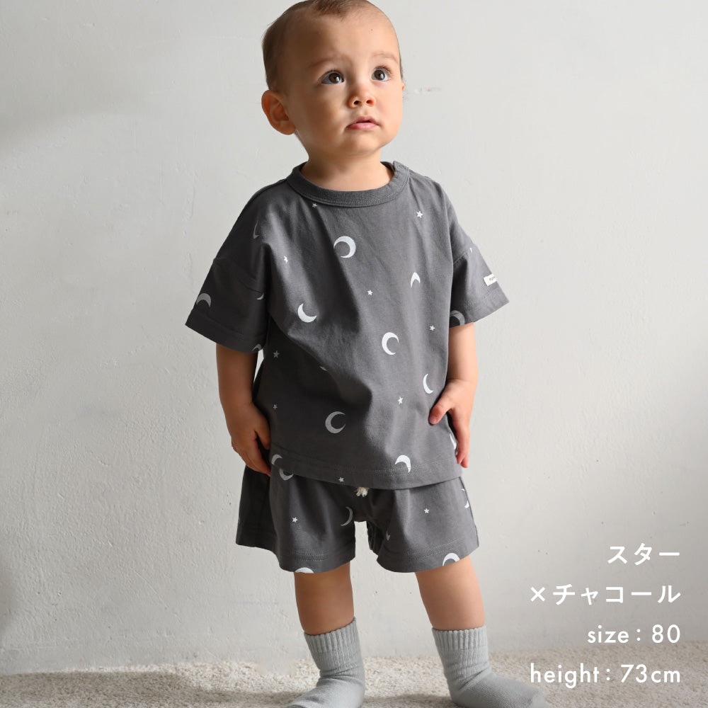 セットアップ 半袖 Tシャツ ショートパンツ