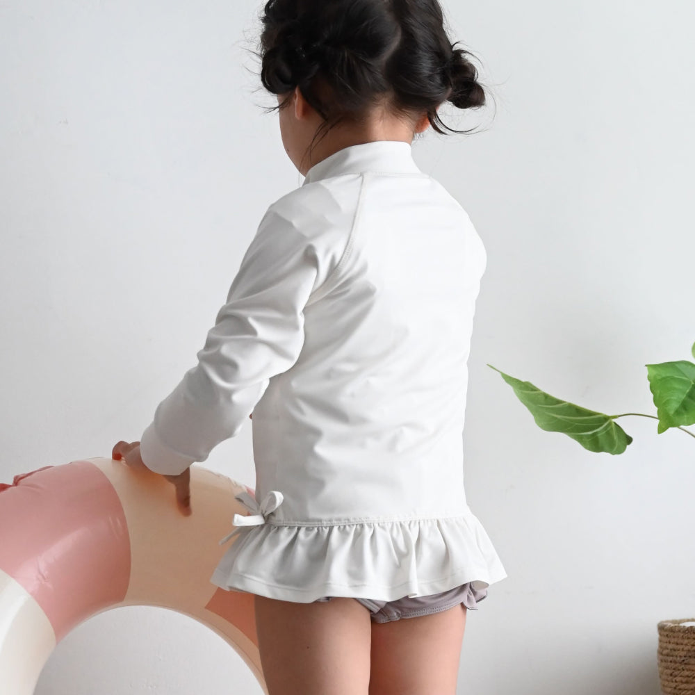 水着 ラッシュガード フリル