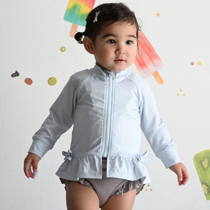 水着 ラッシュガード フリル