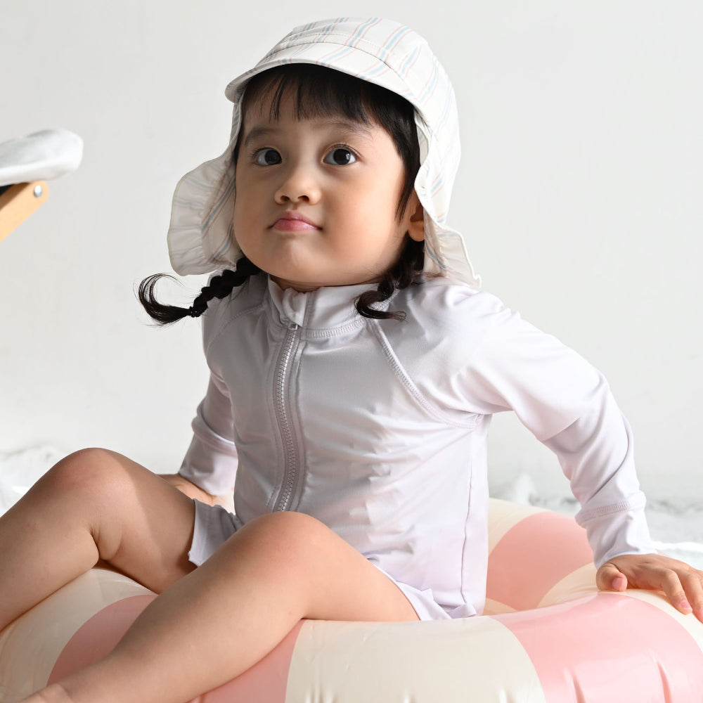 水着 ラッシュガード フリル