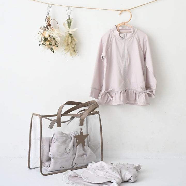 水着 ラッシュガード フリル