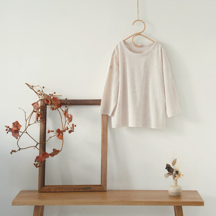 【春夏】オーバーサイズ 長袖 Tシャツ