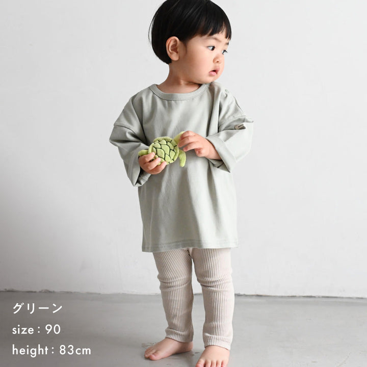 オーバーサイズ 長袖 Tシャツ