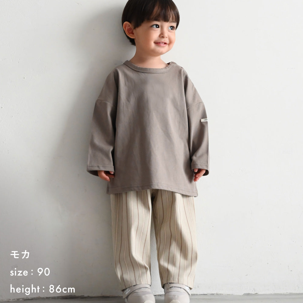 オーバーサイズ 長袖 Tシャツ