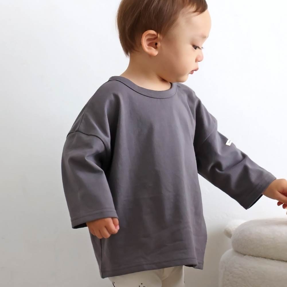 オーバーサイズ 長袖 Tシャツ