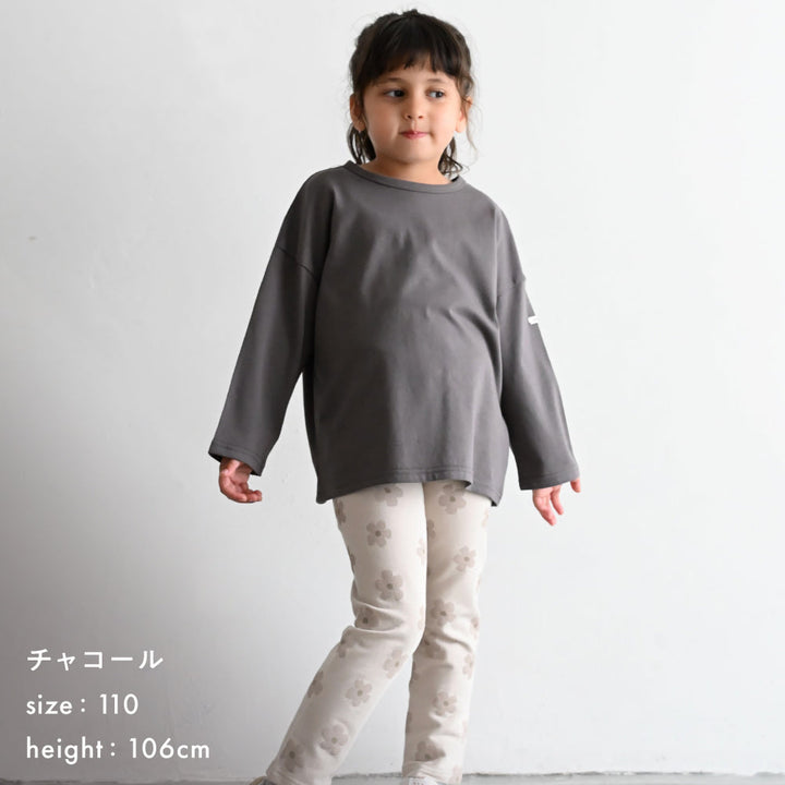 【秋冬】 オーバーサイズ 長袖 Tシャツ