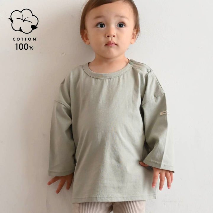 オーバーサイズ 長袖 Tシャツ