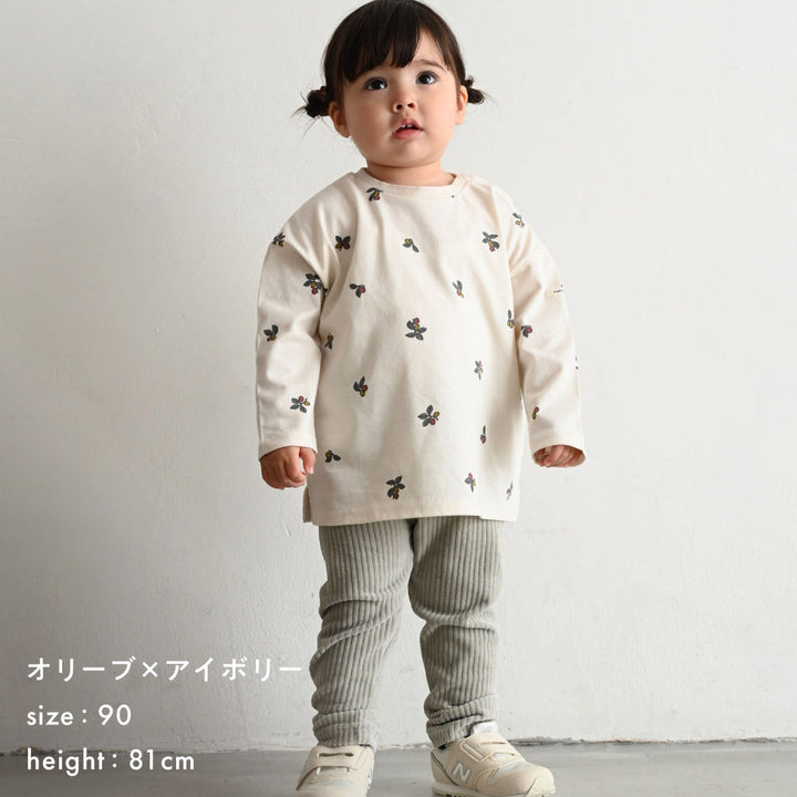 【秋冬】 長袖 Tシャツ プリント