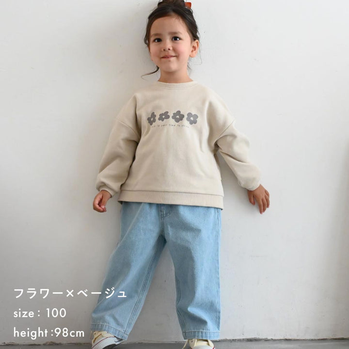 バックスリット スウェット トレーナー