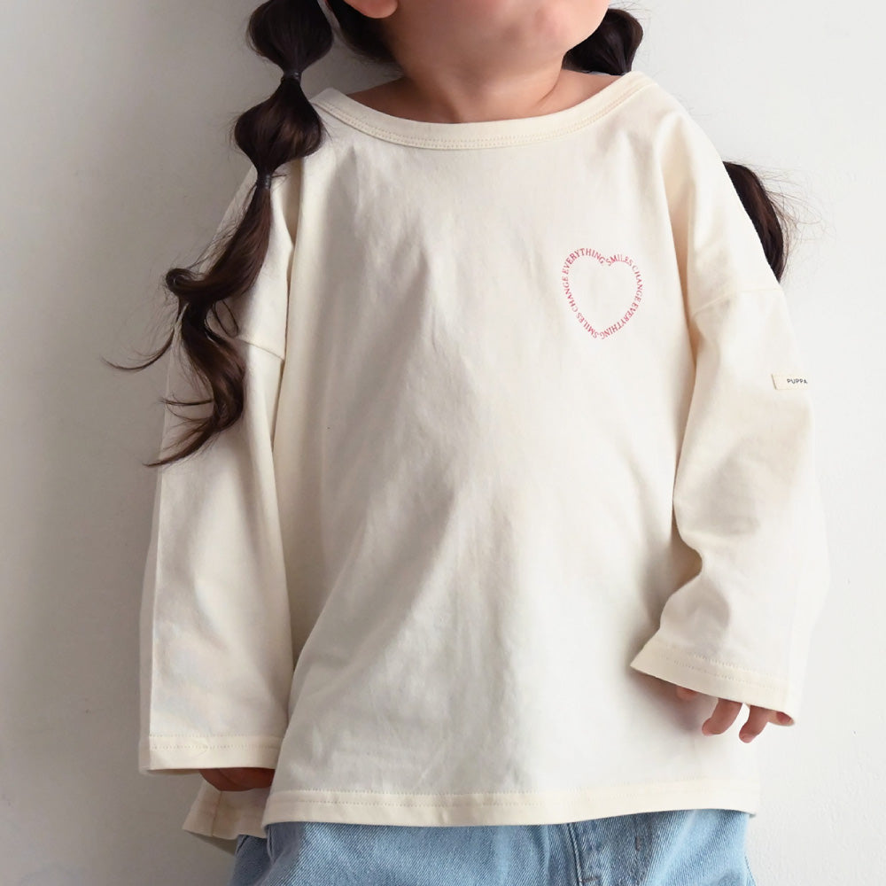 【秋冬】 オーバーサイズ 長袖 Tシャツ