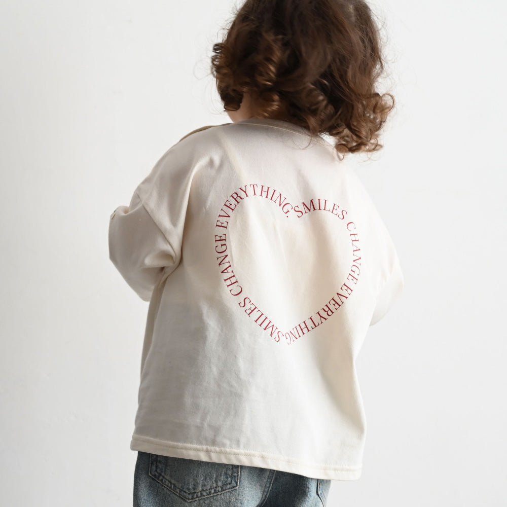 【秋冬】 オーバーサイズ 長袖 Tシャツ