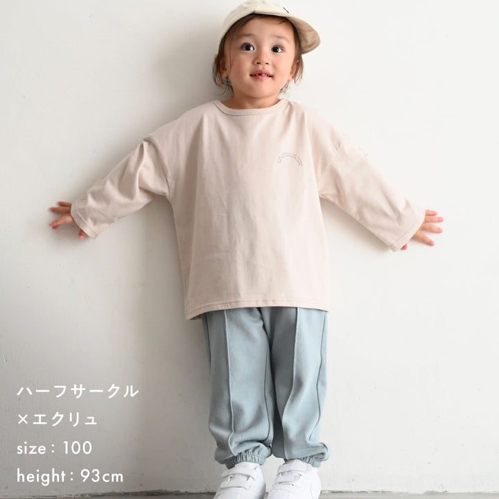 【秋冬】 オーバーサイズ 長袖 Tシャツ