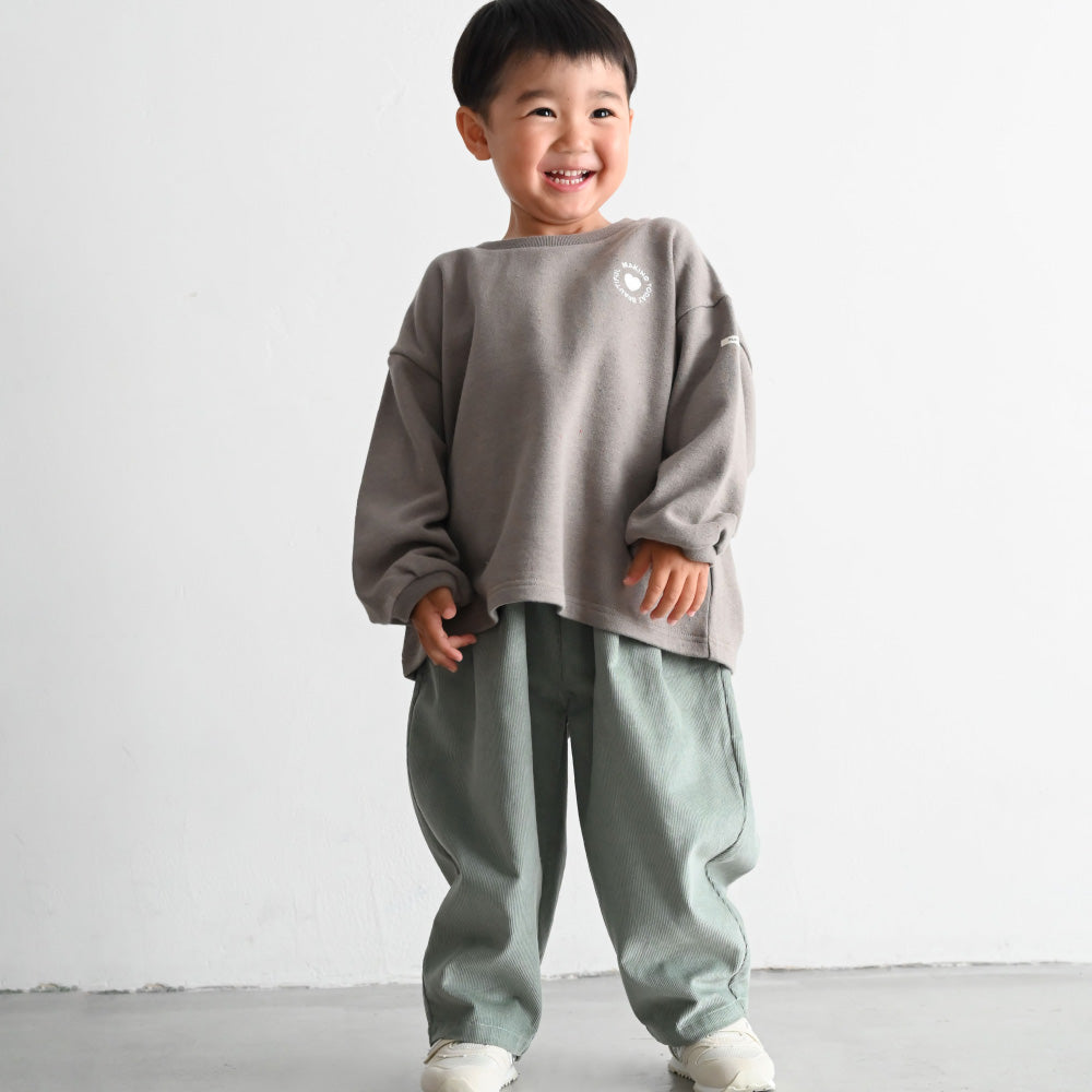 タック コーデュロイ パンツ