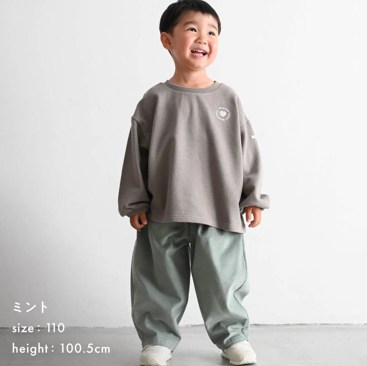 タック コーデュロイ パンツ