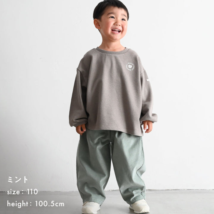 タック コーデュロイ パンツ
