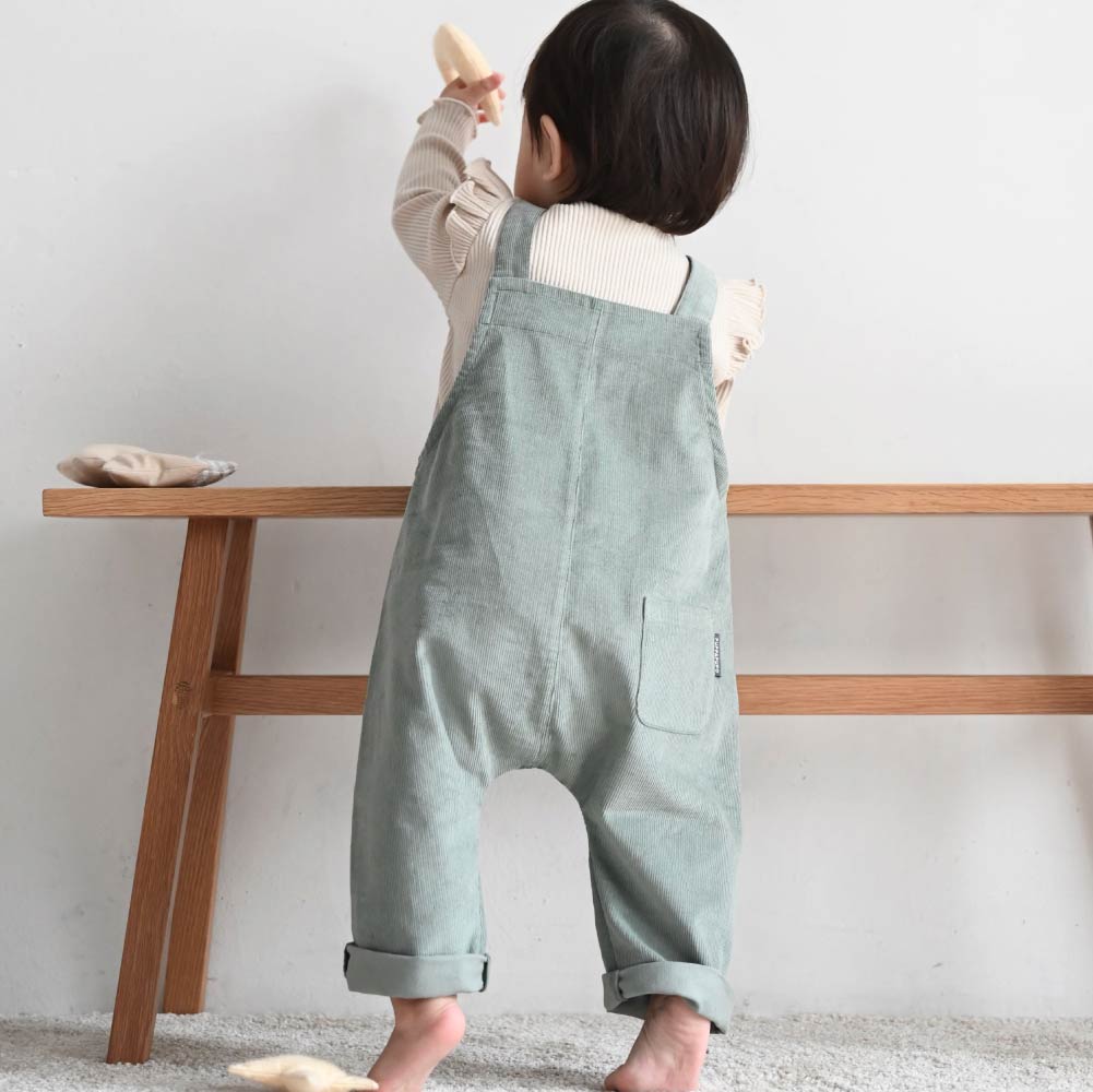 サロペット コーデュロイ