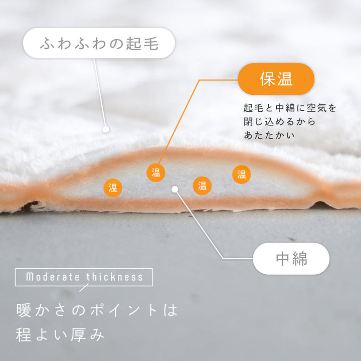ベビー敷きパッド 吸湿発熱