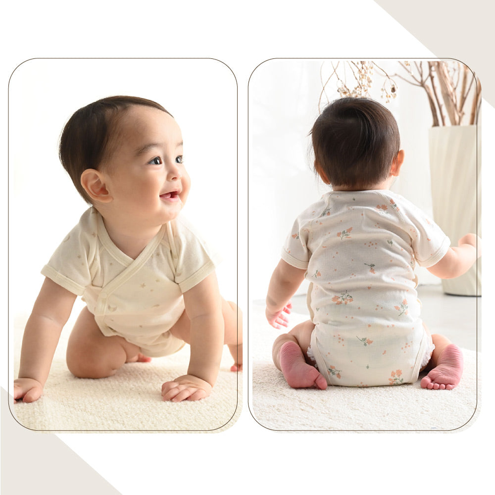 肌着 ロンパース 3枚組