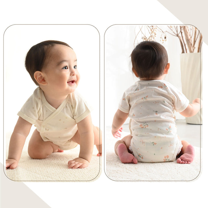 肌着 ロンパース 3枚組