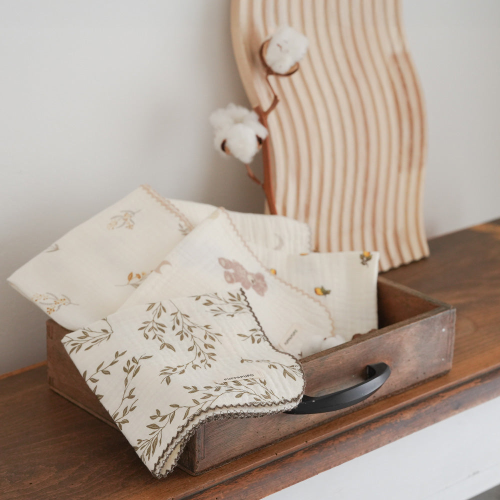 プッパプーポ ハンカチ 5枚セット – PUPPAPUPO オフィシャルストア