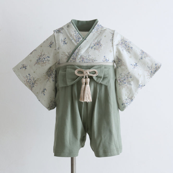 【ギフトボックス】ベビー 袴 ロンパース