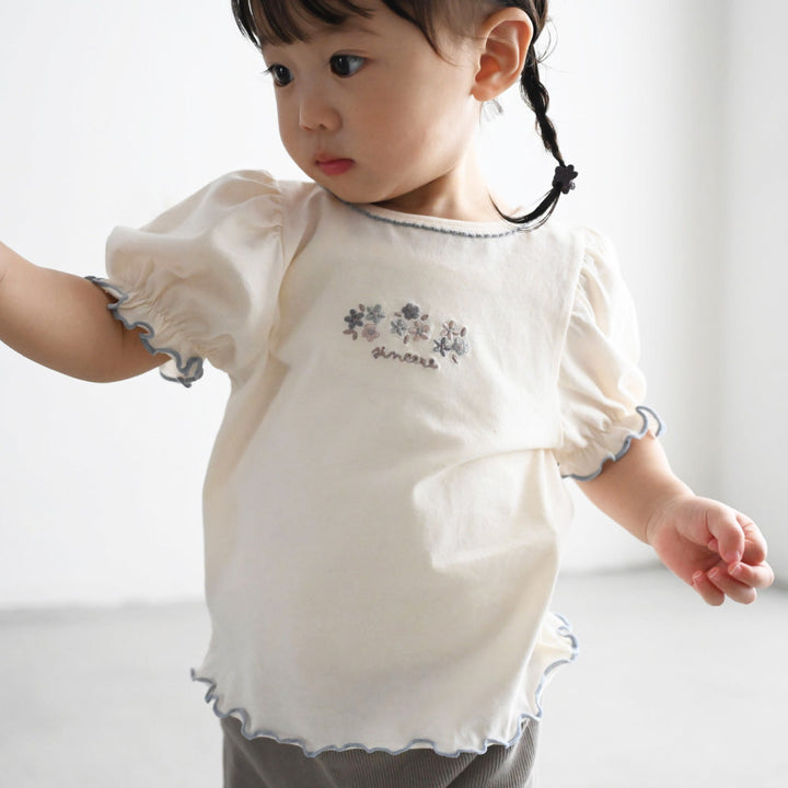 パフスリーブ 半袖 Tシャツ